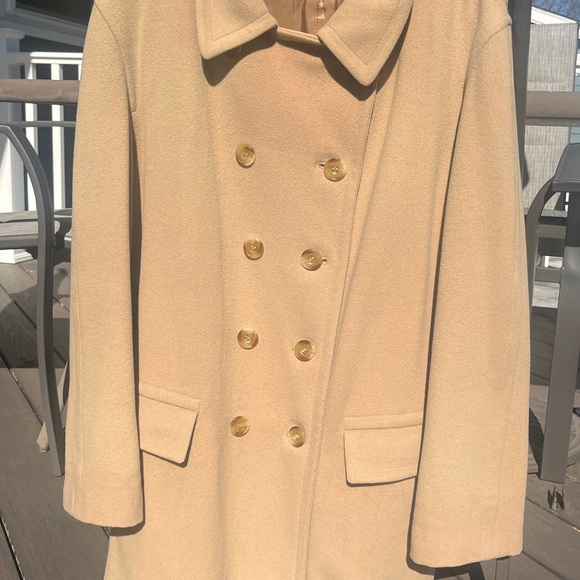 Brooks Brothers Cashmere Vintage Coat -above the knee length. Sz XL - Picture 16 of 16